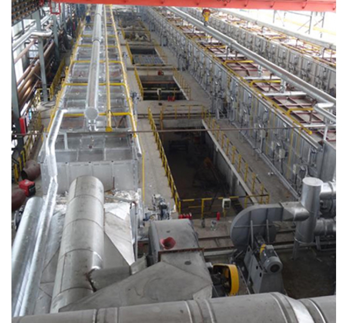 不銹鋼連續退火酸洗退火爐設備