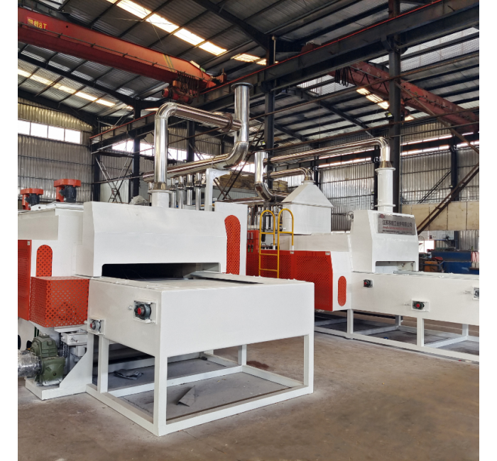 可控氣氛網(wǎng)帶爐生產(chǎn)線