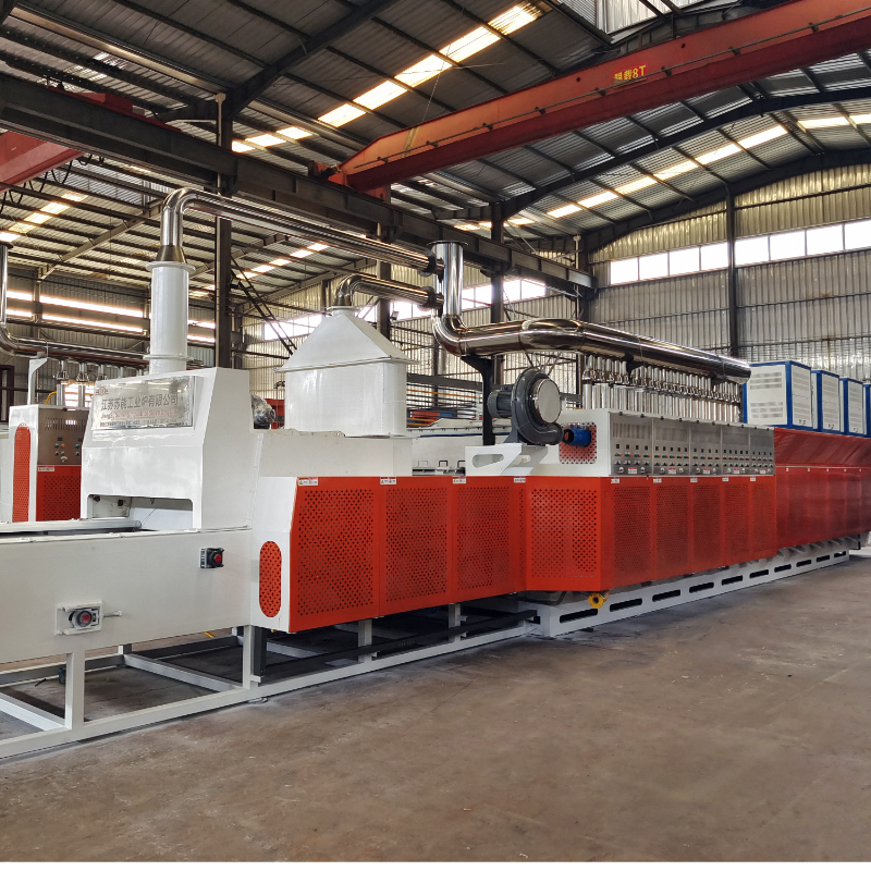 可控氣氛網(wǎng)帶爐生產(chǎn)線